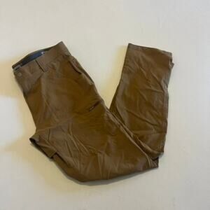 CQR khaki technical cargo pants 36W/ 34L